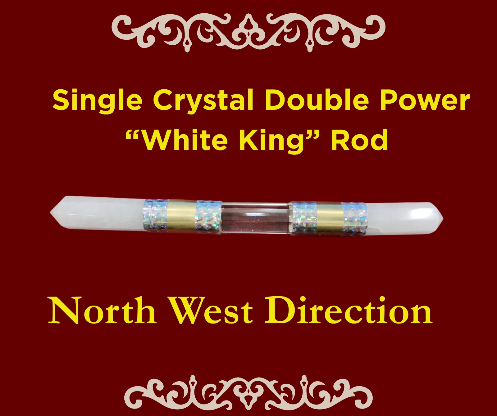 Single Crystal Double Power “White King” Rod 